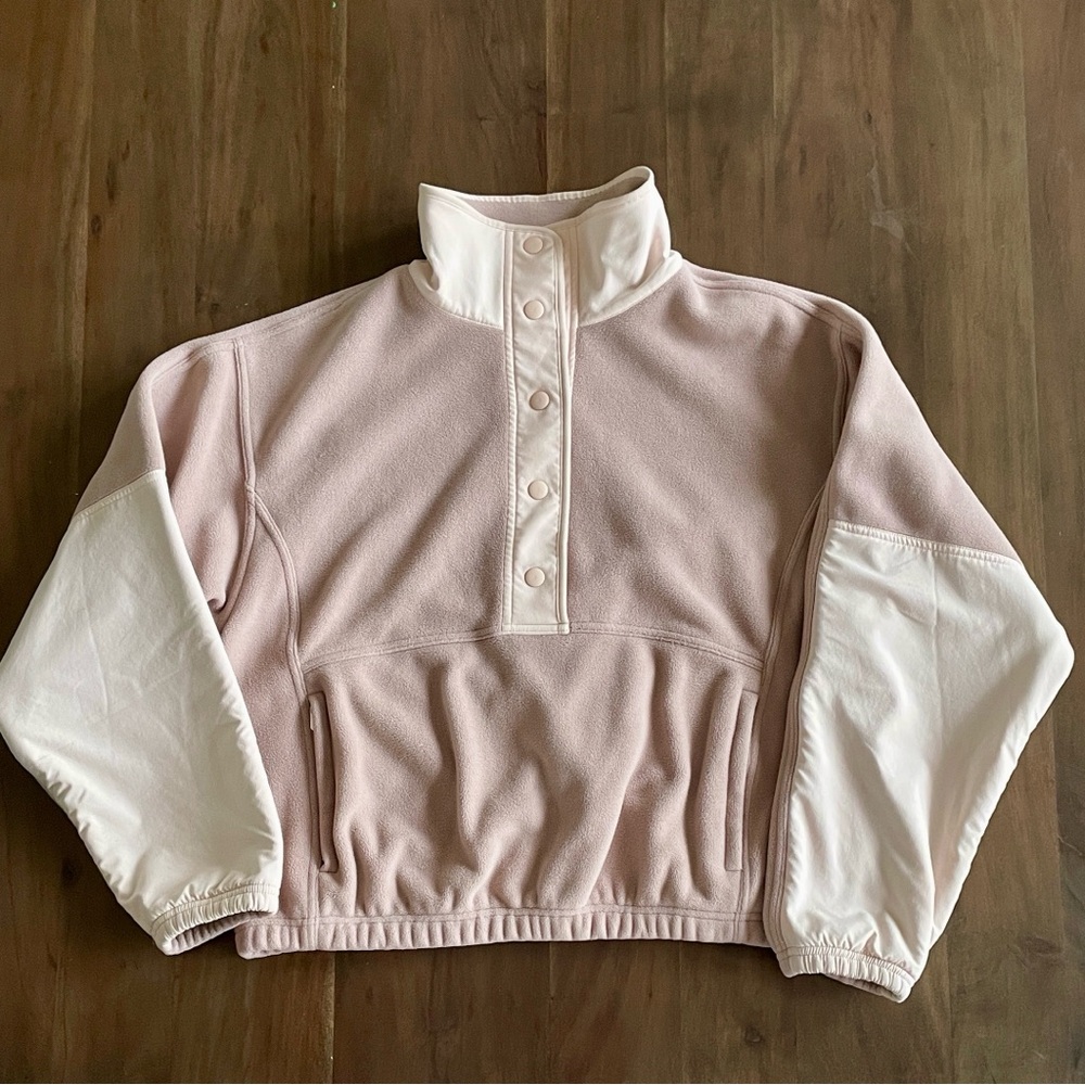 Athleta Overlook Microfleece Pullover Size Small - image 5